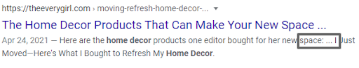 Bad Meta Description Bad Meta Description