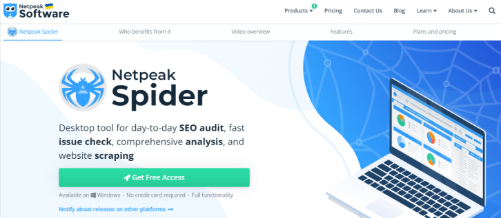 Netpeak-Spider SEO Crawler