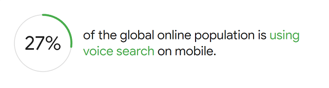 Voice Search Stats