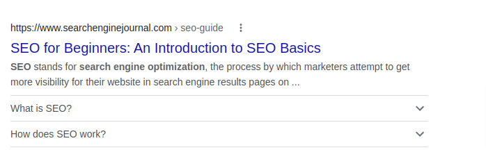 Use Structured Data